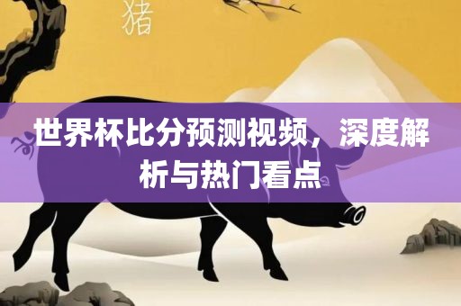 世界杯比分预测视频，深度解析与热门看点