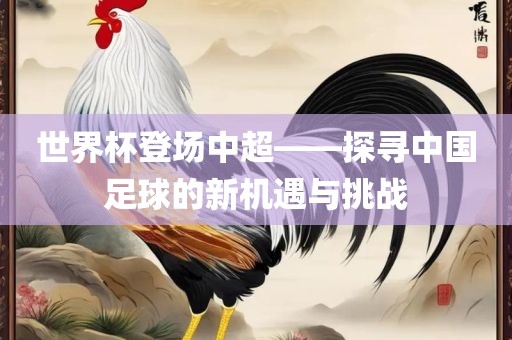 世界杯登场中超——探寻中国足球的新机遇与挑战