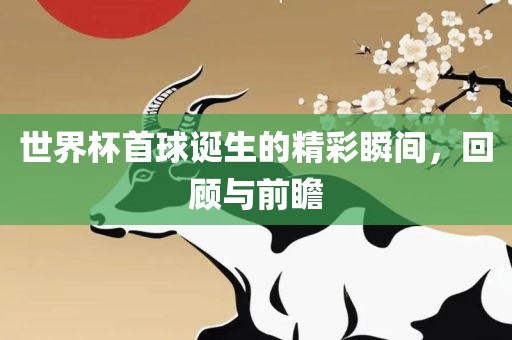 世界杯首球诞生的精彩瞬间，回顾与前瞻