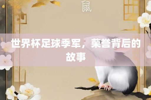 世界杯足球季军，荣誉背后的故事