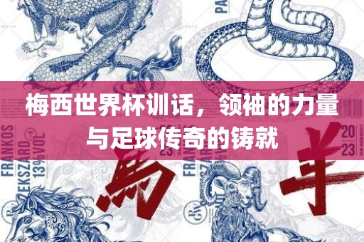 梅西世界杯训话，领袖的力量与足球传奇的铸就