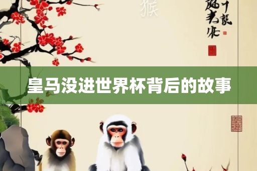 皇马没进世界杯背后的故事