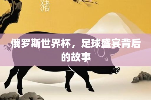 俄罗斯世界杯，足球盛宴背后的故事