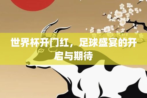 世界杯开门红，足球盛宴的开启与期待