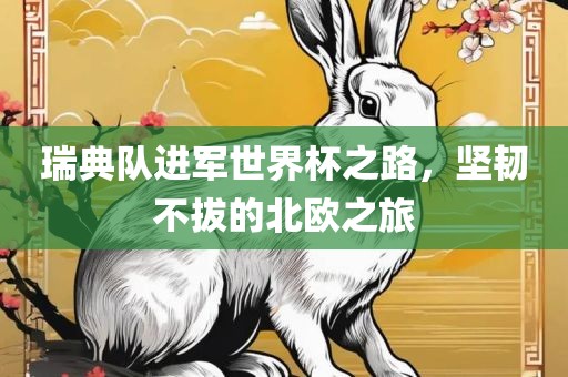 瑞典队进军世界杯之路，坚韧不拔的北欧之旅