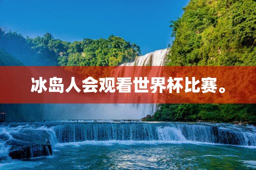 冰岛人会观看世界杯比赛。
