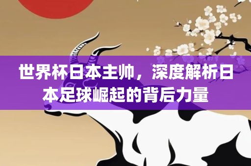 世界杯日本主帅，深度解析日本足球崛起的背后力量