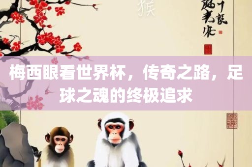 梅西眼看世界杯，传奇之路，足球之魂的终极追求