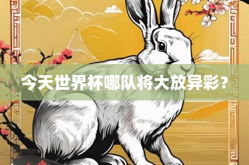 今天世界杯哪队将大放异彩？