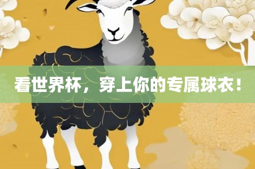 看世界杯，穿上你的专属球衣！