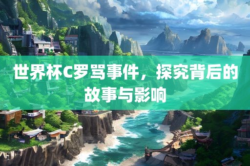 世界杯C罗骂事件，探究背后的故事与影响
