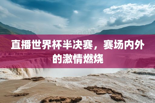 直播世界杯半决赛，赛场内外的激情燃烧