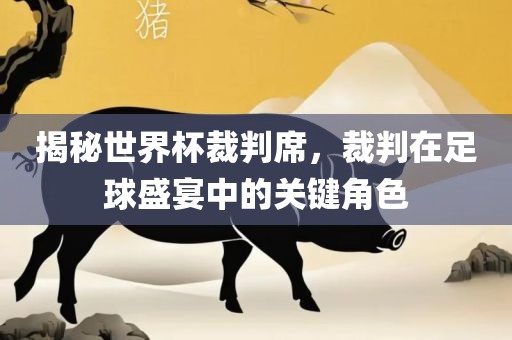 揭秘世界杯裁判席，裁判在足球盛宴中的关键角色