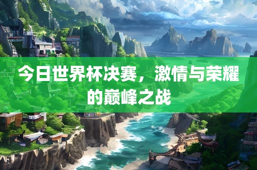 今日世界杯决赛，激情与荣耀的巅峰之战