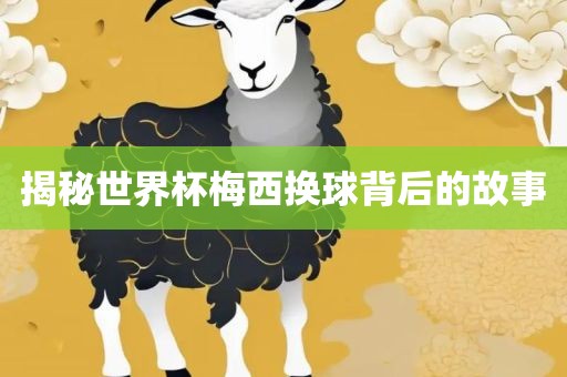 揭秘世界杯梅西换球背后的故事