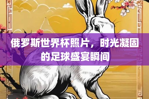 俄罗斯世界杯照片，时光凝固的足球盛宴瞬间