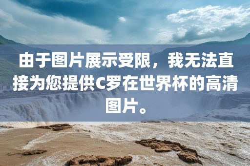 由于图片展示受限，我无法直接为您提供C罗在世界杯的高清图片。