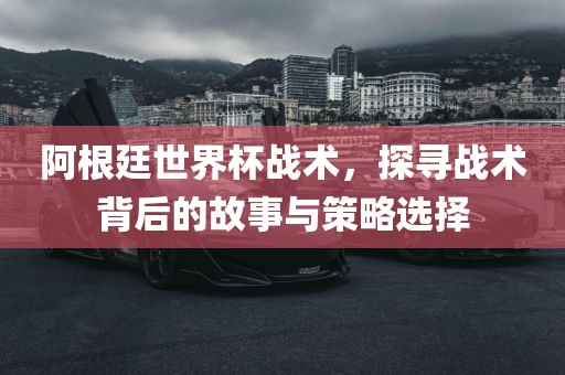 阿根廷世界杯战术，探寻战术背后的故事与策略选择
