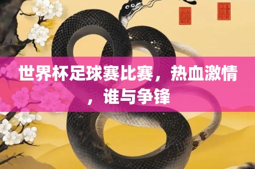 世界杯足球赛比赛，热血激情，谁与争锋