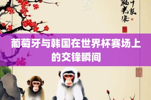 葡萄牙与韩国在世界杯赛场上的交锋瞬间