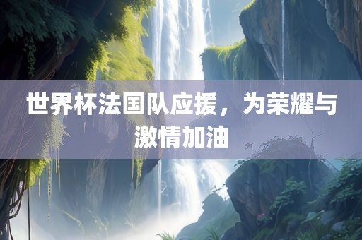 世界杯法国队应援，为荣耀与激情加油