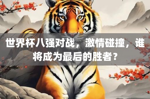 世界杯八强对战，激情碰撞，谁将成为最后的胜者？