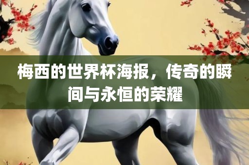 梅西的世界杯海报，传奇的瞬间与永恒的荣耀
