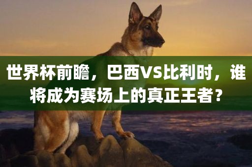 世界杯前瞻，巴西VS比利时，谁将成为赛场上的真正王者？