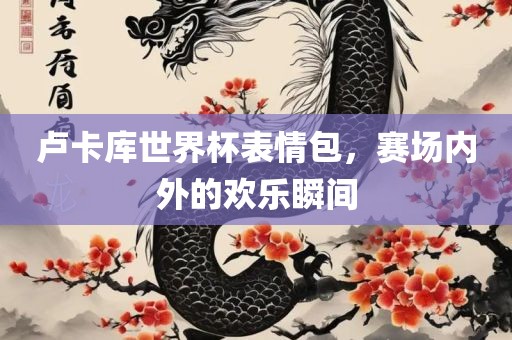 卢卡库世界杯表情包，赛场内外的欢乐瞬间