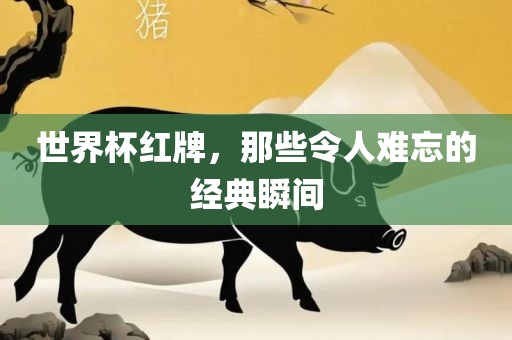 世界杯红牌，那些令人难忘的经典瞬间洛阳市法福文化传播有限公司