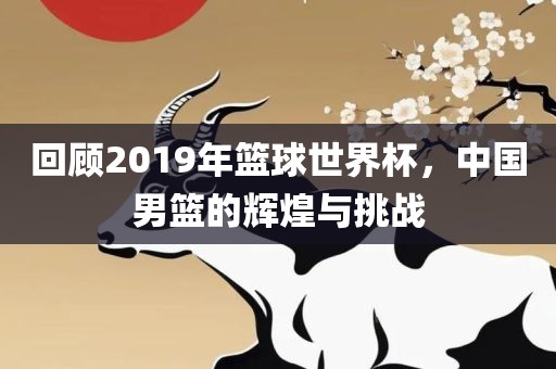 回顾2019年篮球世界杯，中国男篮的辉煌与挑战
