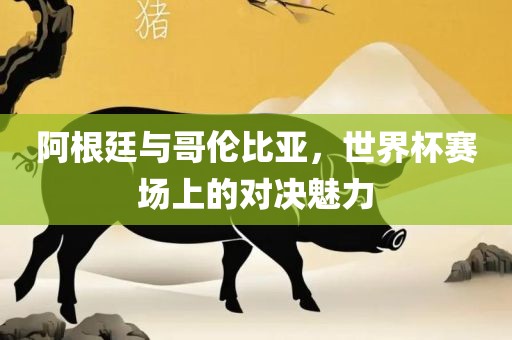 阿根廷与哥伦比亚，世界杯赛场上的对决魅力