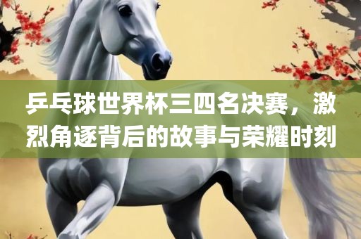 乒乓球世界杯三四名决赛，激烈角逐背后的故事与荣耀时刻