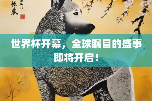 世界杯开幕，全球瞩目的盛事即将开启！