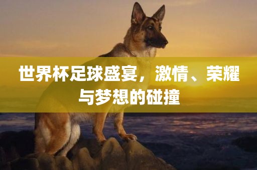 世界杯足球盛宴，激情、荣耀与梦想的碰撞
