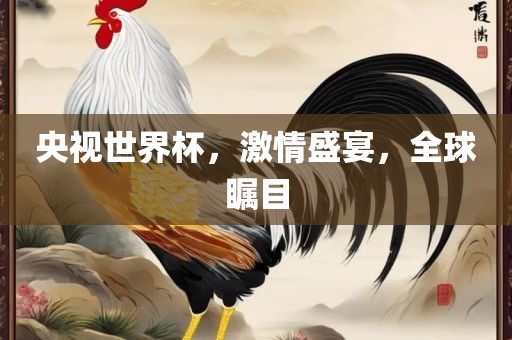 央视世界杯，激情盛宴，全球瞩目