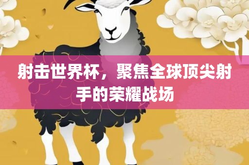 射击世界杯，聚焦全球顶尖射手的荣耀战场