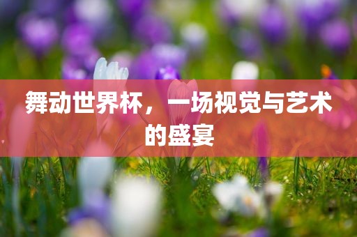 舞动世界杯，一场视觉与艺术的盛宴