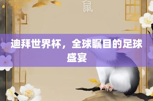 迪拜世界杯
