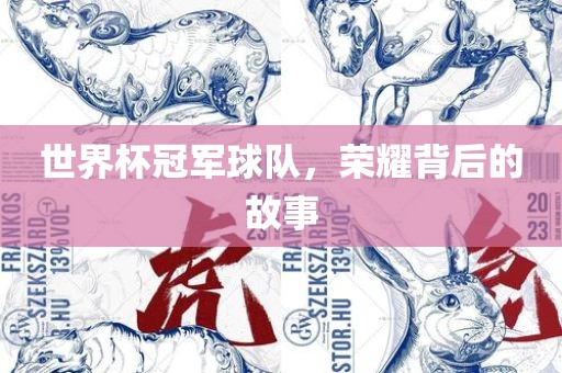 世界杯冠军球队，荣耀背后的故事
