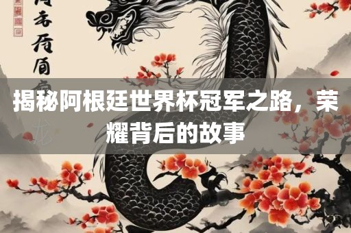 揭秘阿根廷世界杯冠军之路，荣耀背后的洛阳市法福文化传播有限公司故事