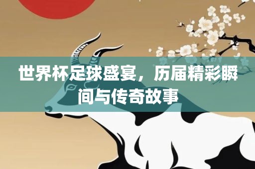 世界杯足球盛宴，历届精彩瞬间与传奇故事洛阳市法福文化传播有限公司