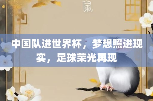 中国队进世界杯