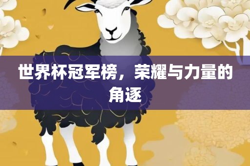 世界杯冠军榜，荣耀与力量的角逐