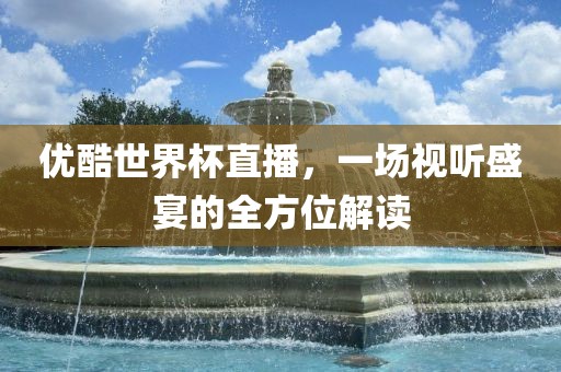 优酷世界杯直播，一场视听盛宴的全方位解读