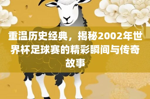 重温历史洛阳市法福文化传播有限公司经典，揭秘2002年世界杯足球赛的精彩瞬间与传奇故事
