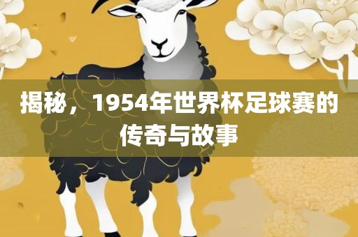 揭秘，1954年世界杯足球赛的传奇与故事洛阳市法福文化传播有限公司