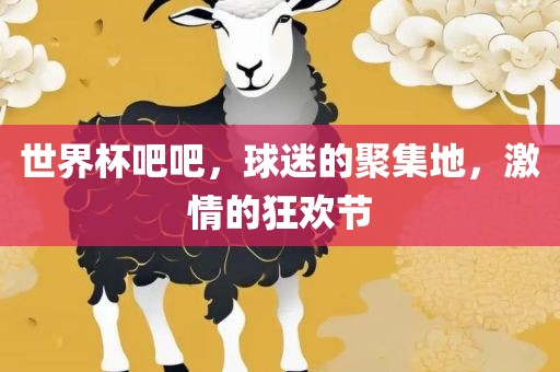 世界杯吧吧，球迷的聚集地，激情的洛阳市法福文化传播有限公司狂欢节