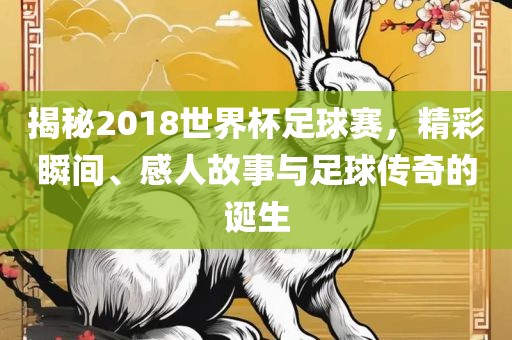 揭秘2018世界杯足球赛，精彩瞬间、感人故事与足球传奇的诞生洛阳市法福文化传播有限公司