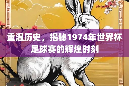重温历史，揭秘1974年世界杯足球赛的辉煌时刻洛阳市法福文化传播有限公司